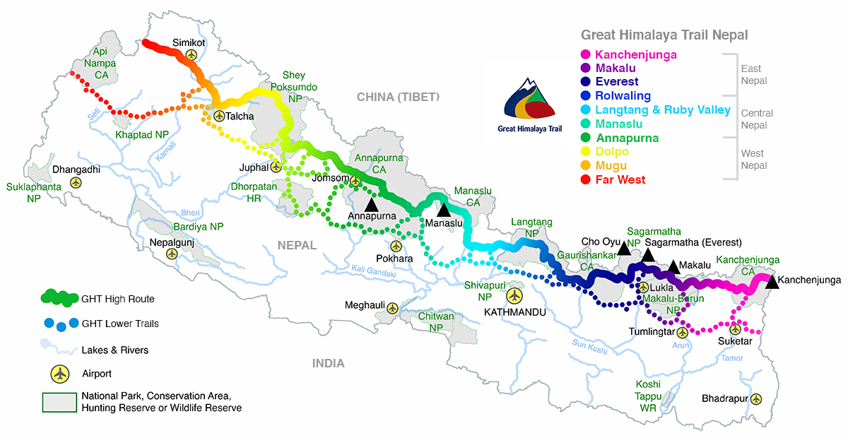 नेपालमा हाई एडभेन्चर ट्रेक चाहनेहरुका लागिः ‘ग्रेट हिमालय ट्रेल’